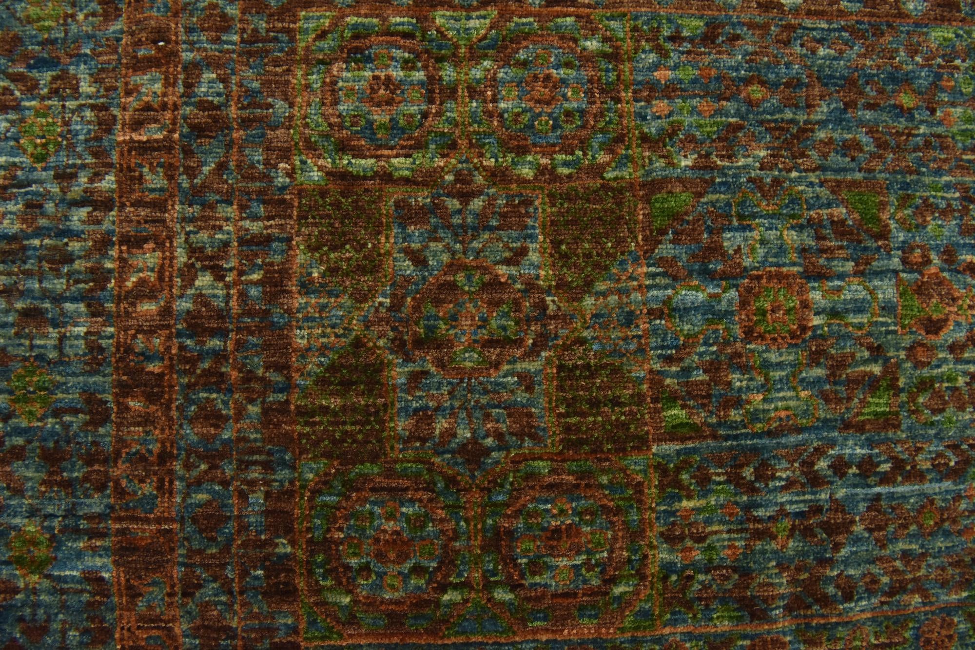 6' 11 x 9' 7 Hand Knotted Mamluk Ziegler Rug