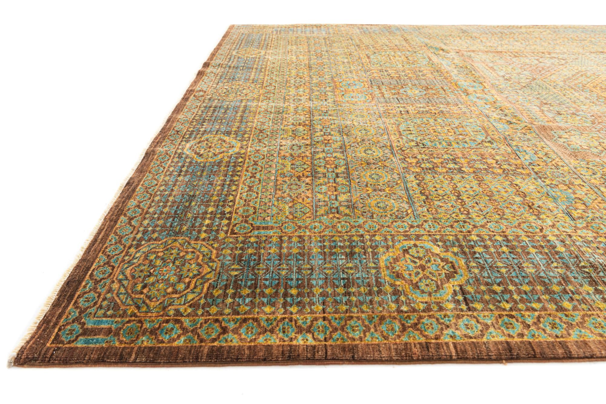 7' 9 x 11' 4 Hand Knotted Mamluk Ziegler Oriental Rug