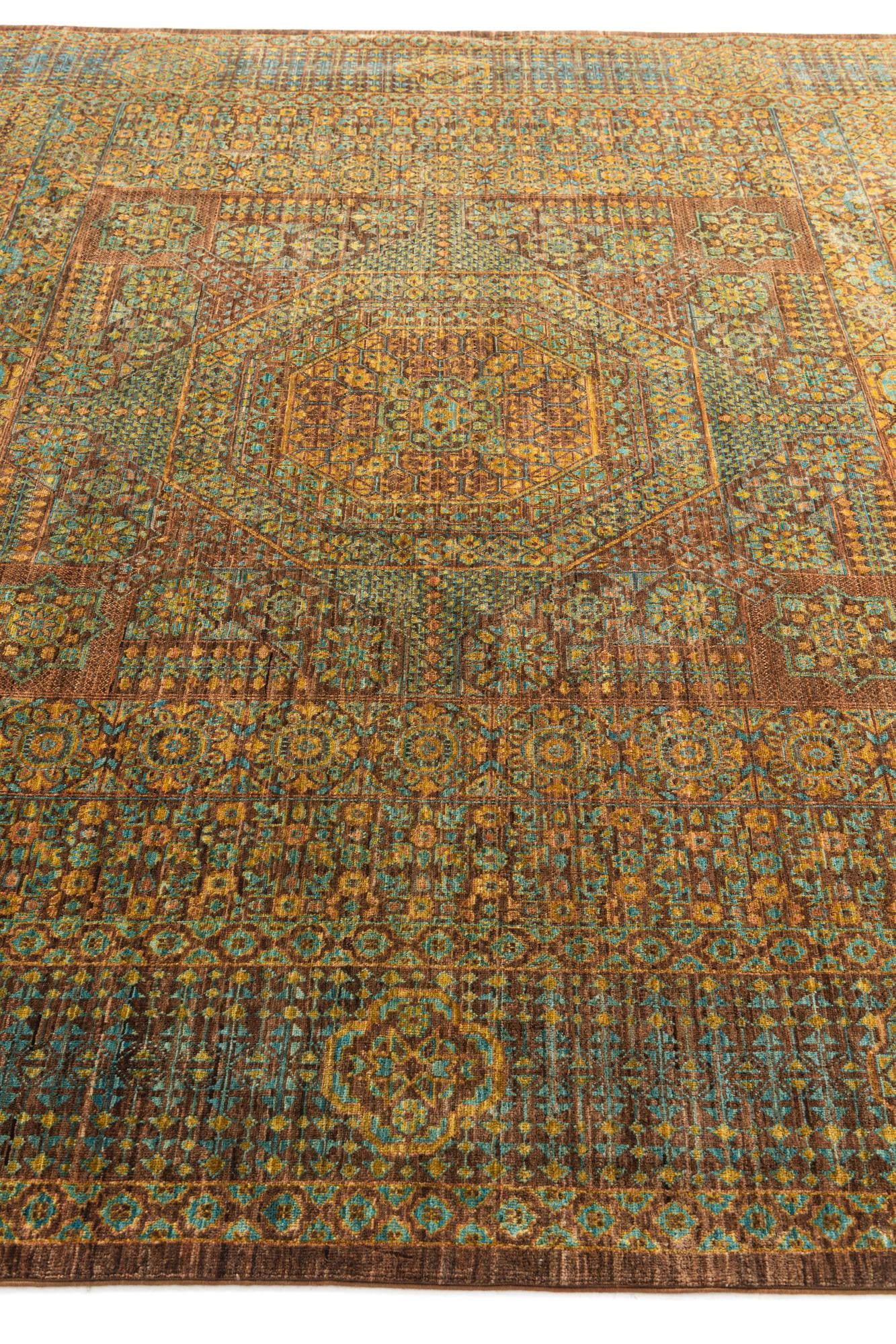 7' 9 x 11' 4 Hand Knotted Mamluk Ziegler Oriental Rug