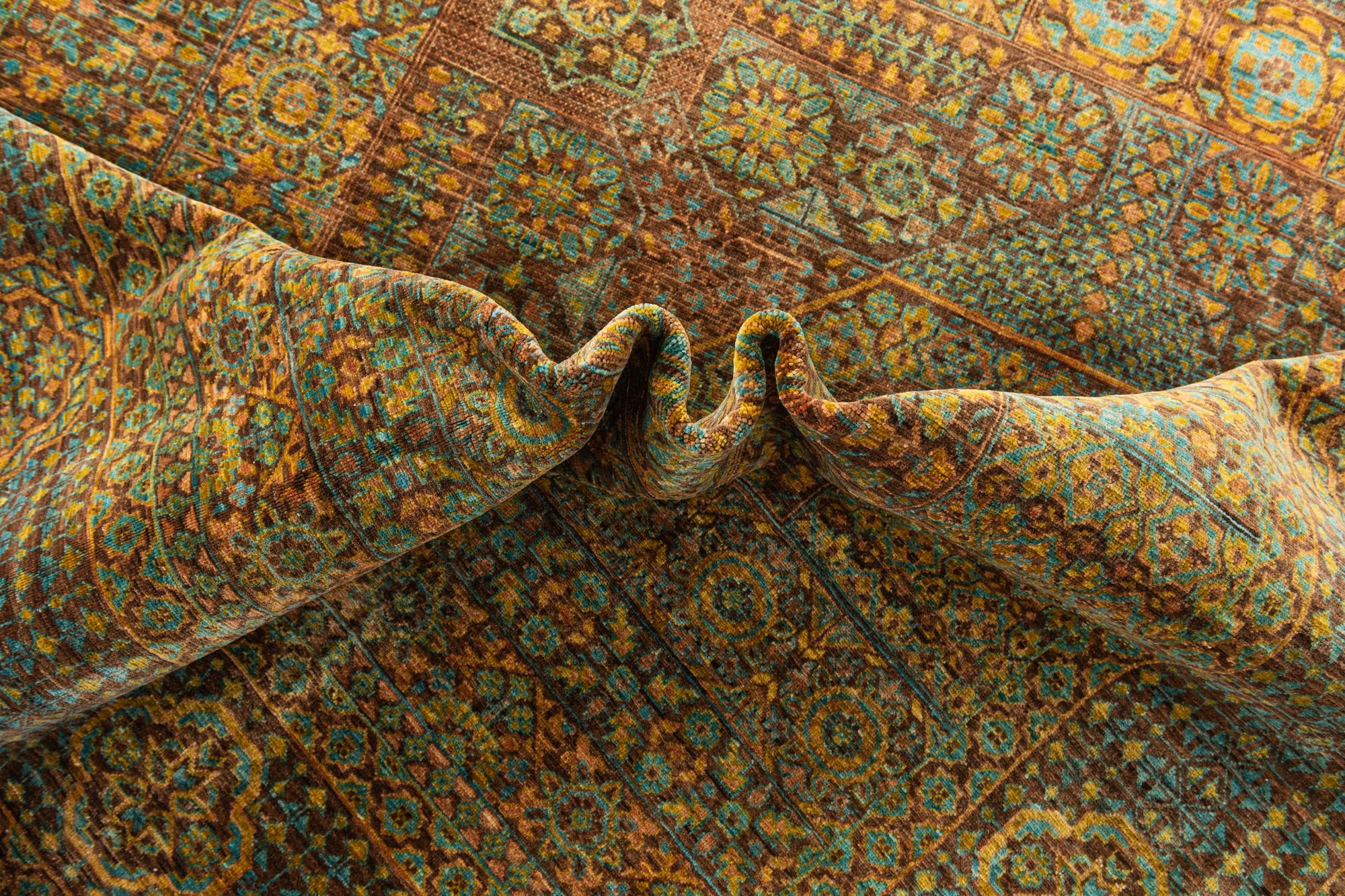 7' 9 x 11' 4 Hand Knotted Mamluk Ziegler Oriental Rug