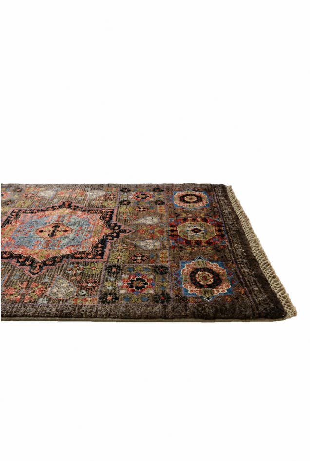 Detail image of 2' 1 x 3' 1 Hand Knotted Mamluk Ziegler Rug