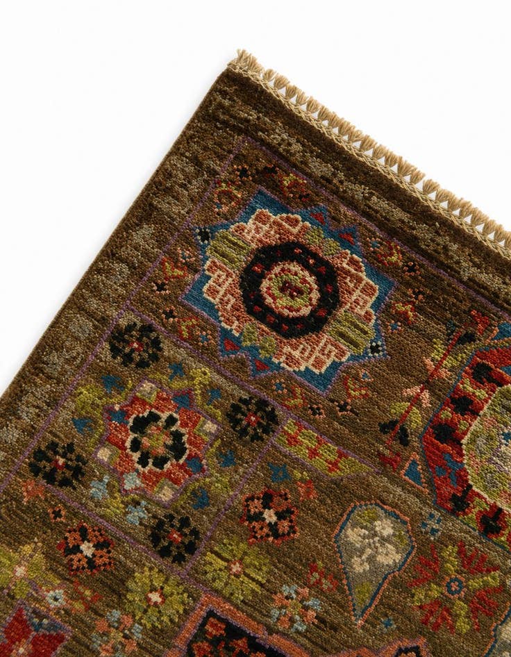 Detail image of 2' 1 x 3' 1 Hand Knotted Mamluk Ziegler Rug