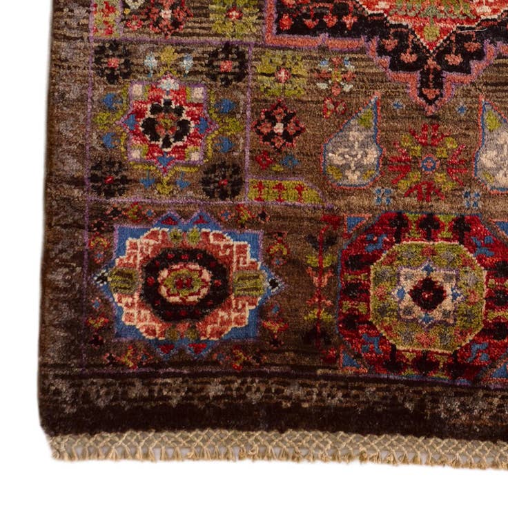 Detail image of 2' 1 x 3' 1 Hand Knotted Mamluk Ziegler Rug
