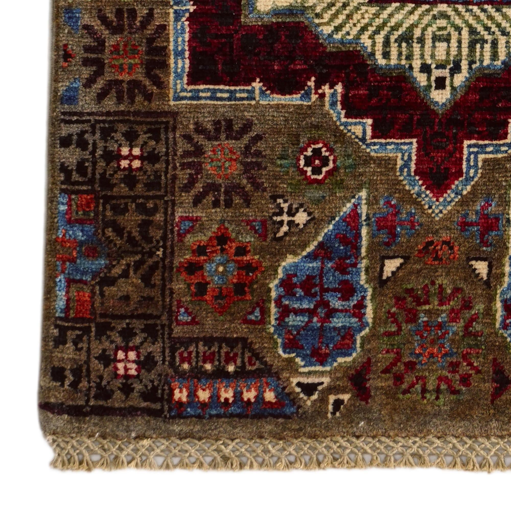 1' 11 x 3' 1 Hand Knotted Mamluk Ziegler Rug