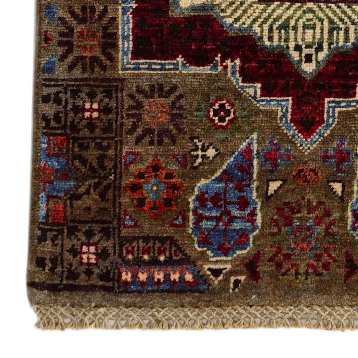 1' 11 x 3' 1 Hand Knotted Mamluk Ziegler Rug