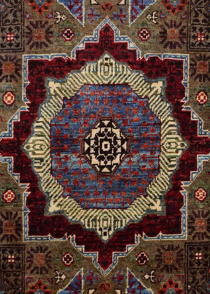1' 11 x 3' 1 Hand Knotted Mamluk Ziegler Rug