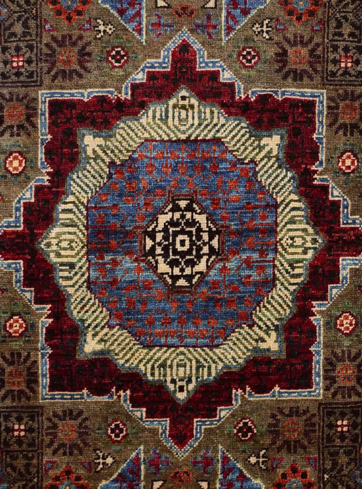 1' 11 x 3' 1 Hand Knotted Mamluk Ziegler Rug