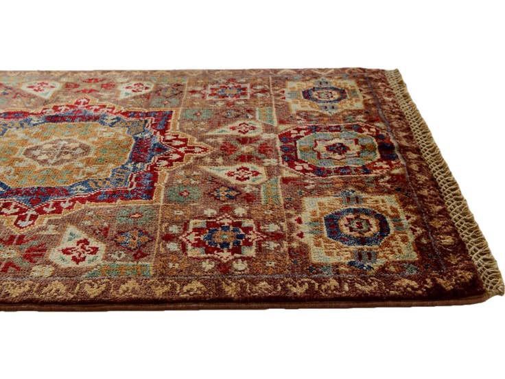 Detail image of 1' 11 x 3' 4 Hand Knotted Mamluk Ziegler Rug