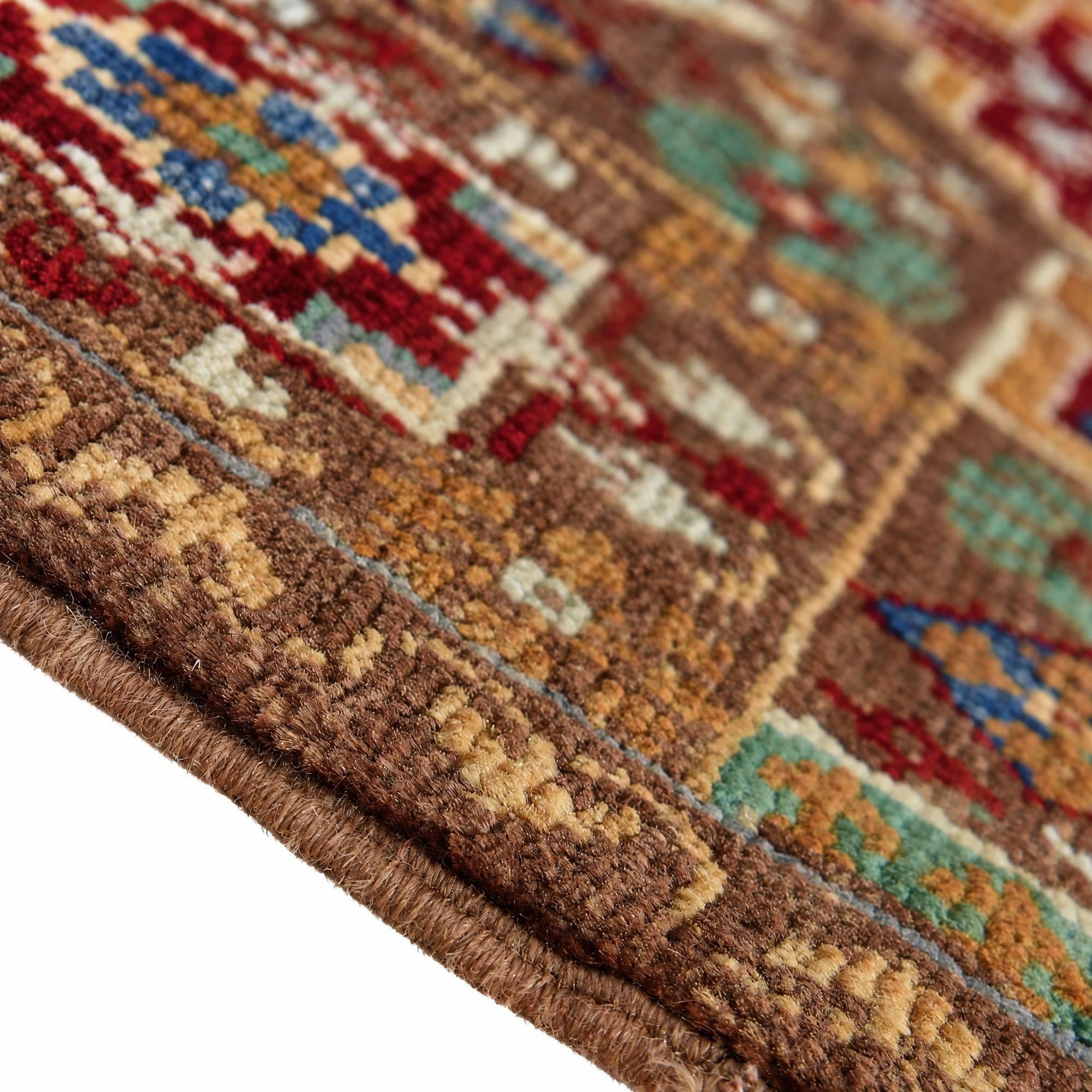 60cm x 100cm Hand Knotted Mamluk Ziegler Rug