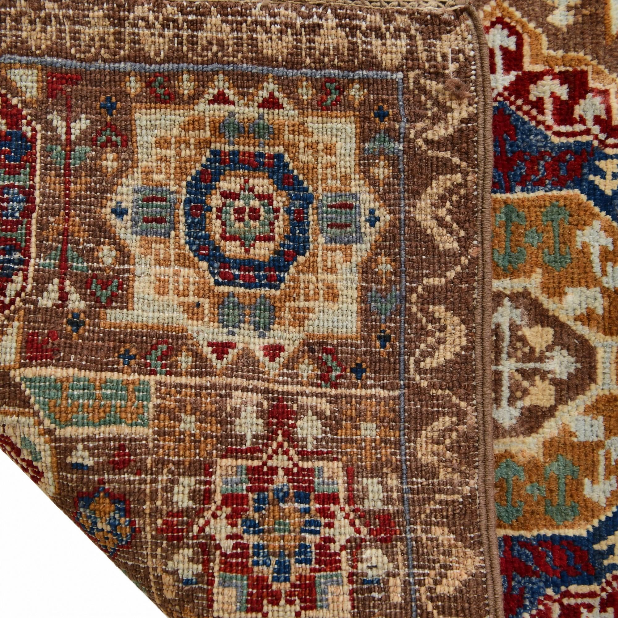 60cm x 100cm Hand Knotted Mamluk Ziegler Rug