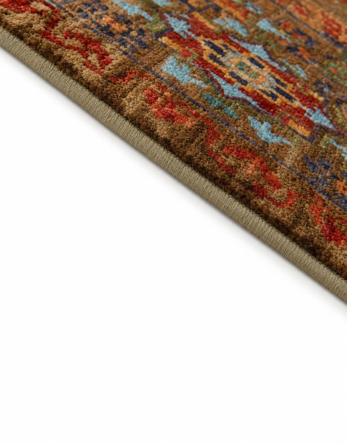 Detail image 8 of 12: 2' x 3' Hand Knotted Mamluk Ziegler Rug