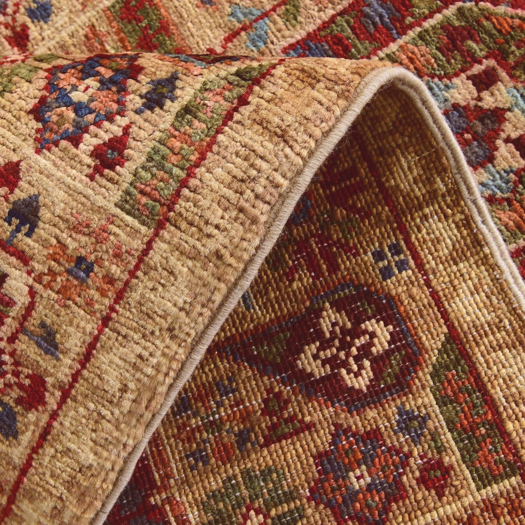 1' 10 x 3' Hand Knotted Mamluk Ziegler Rug