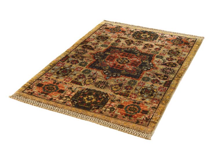 Detail image of 2' 2 x 3' 1 Hand Knotted Mamluk Ziegler Rug
