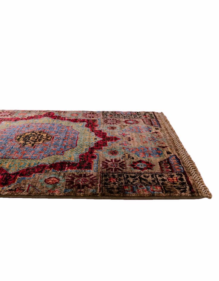 Detail image of 2' x 2' 11 Hand Knotted Mamluk Ziegler Rug