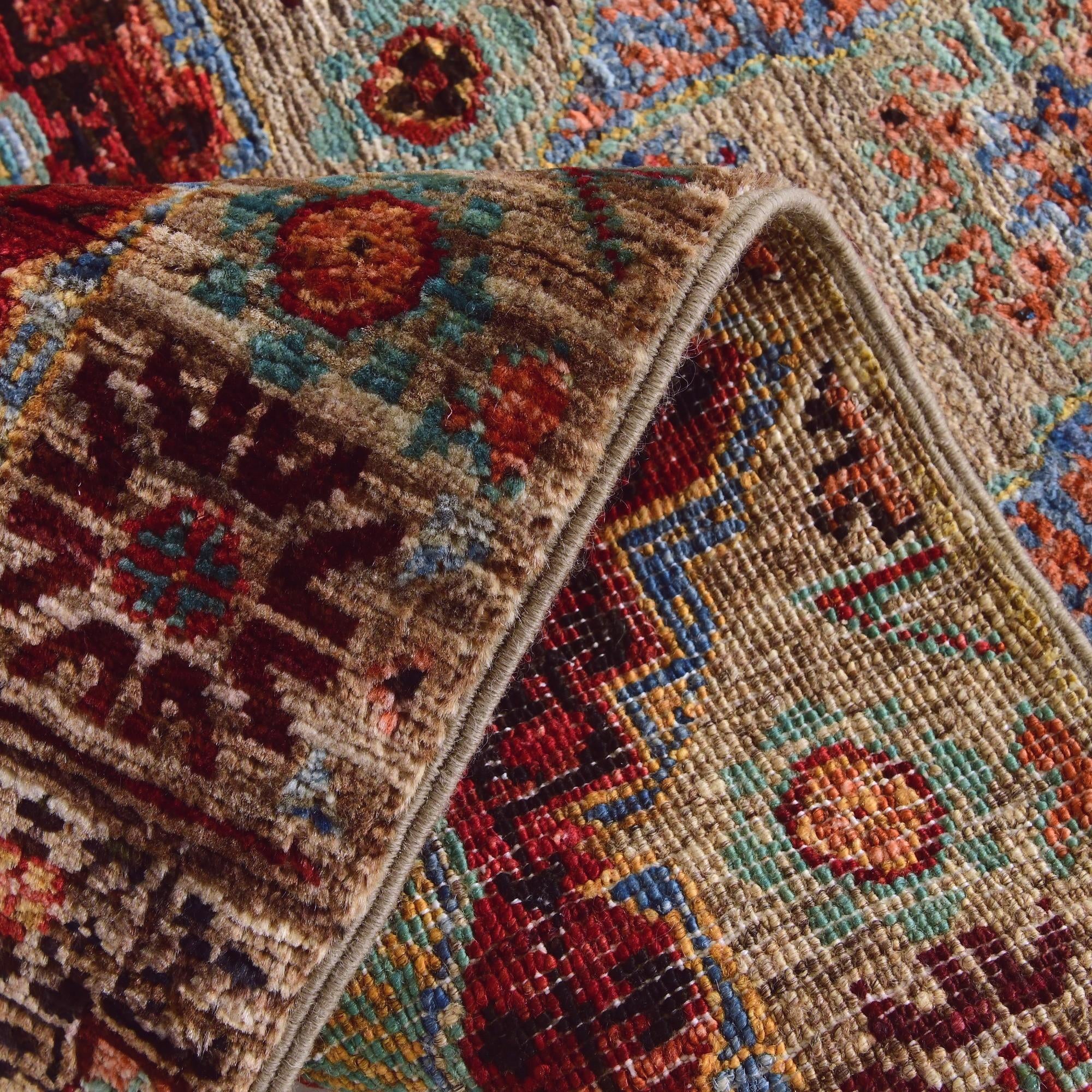 2' x 2' 11 Hand Knotted Mamluk Ziegler Rug