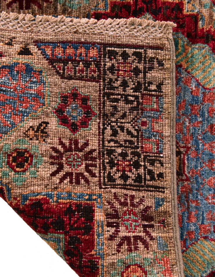 Detail image of 2' x 2' 11 Hand Knotted Mamluk Ziegler Rug