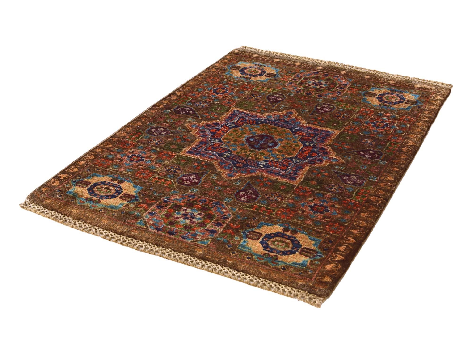 2' 1 x 2' 11 Hand Knotted Mamluk Ziegler Rug