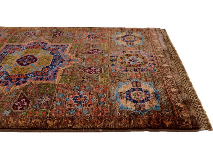 2' 1 x 2' 11 Hand Knotted Mamluk Ziegler Rug