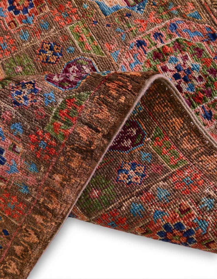 Detail image of 2' 1 x 2' 11 Hand Knotted Mamluk Ziegler Rug