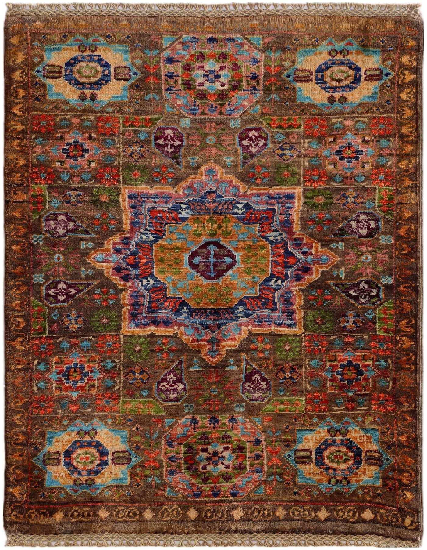 2' 1 x 2' 11 Hand Knotted Mamluk Ziegler Rug