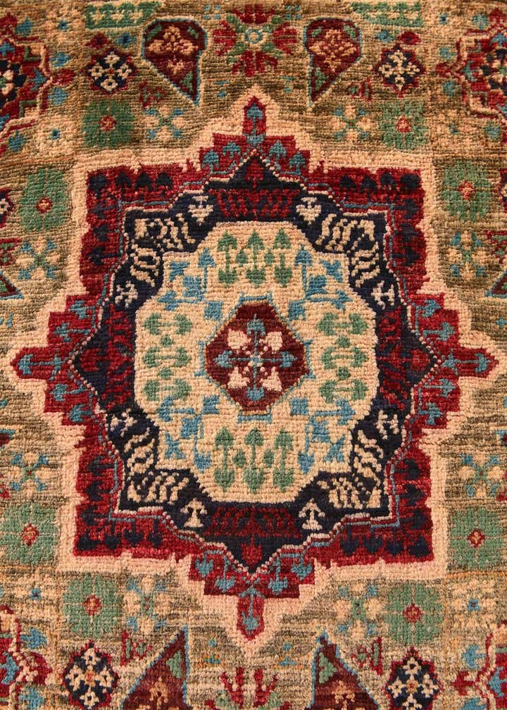 2' 1 x 3' 4 Hand Knotted Mamluk Ziegler Rug