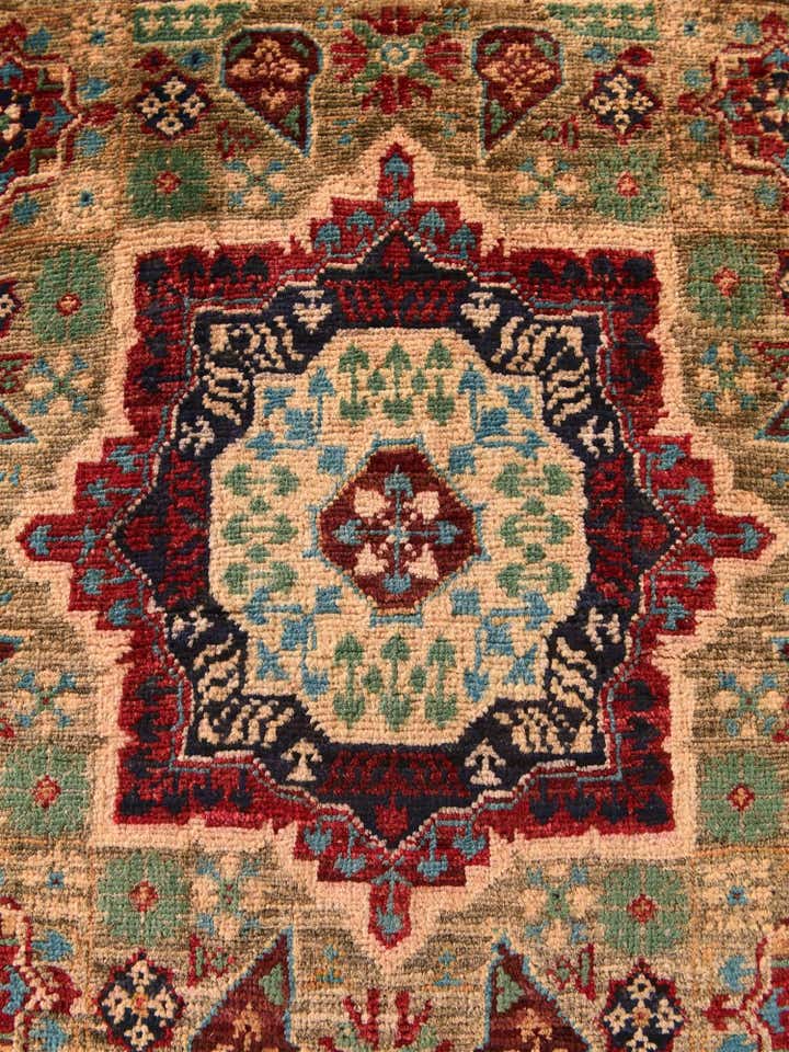 2' 1 x 3' 4 Hand Knotted Mamluk Ziegler Rug