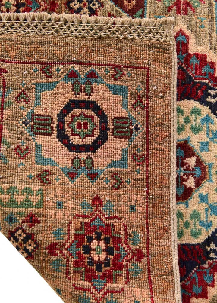 2' 1 x 3' 4 Hand Knotted Mamluk Ziegler Rug