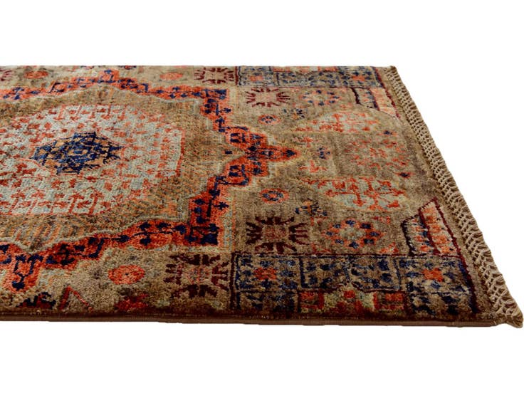 Detail image of 1' 11 x 2' 11 Hand Knotted Mamluk Ziegler Rug