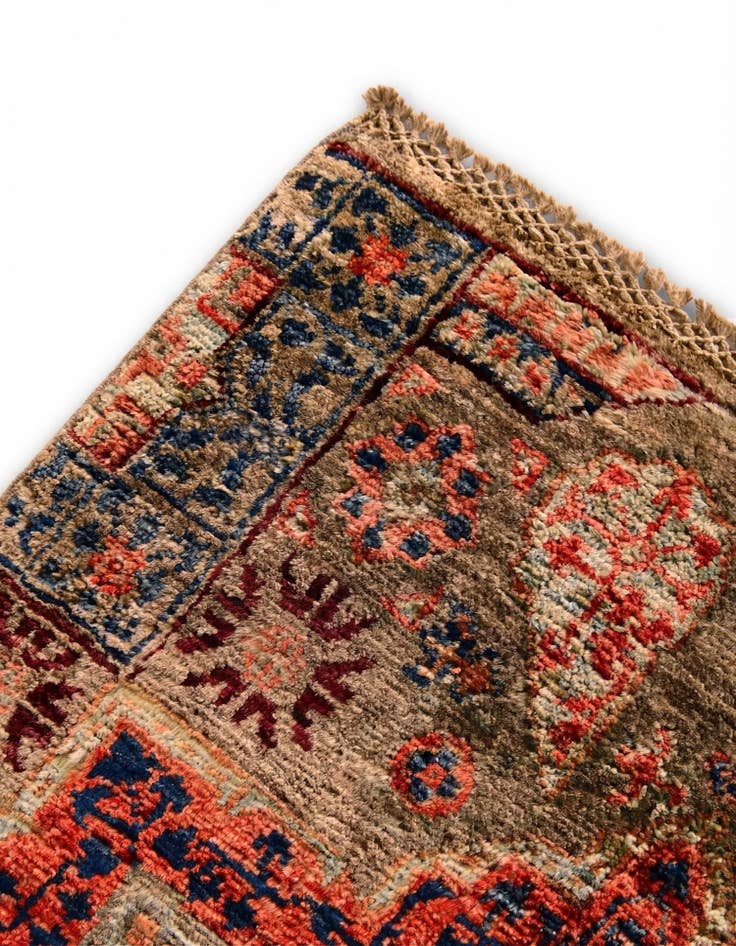 Detail image of 1' 11 x 2' 11 Hand Knotted Mamluk Ziegler Rug
