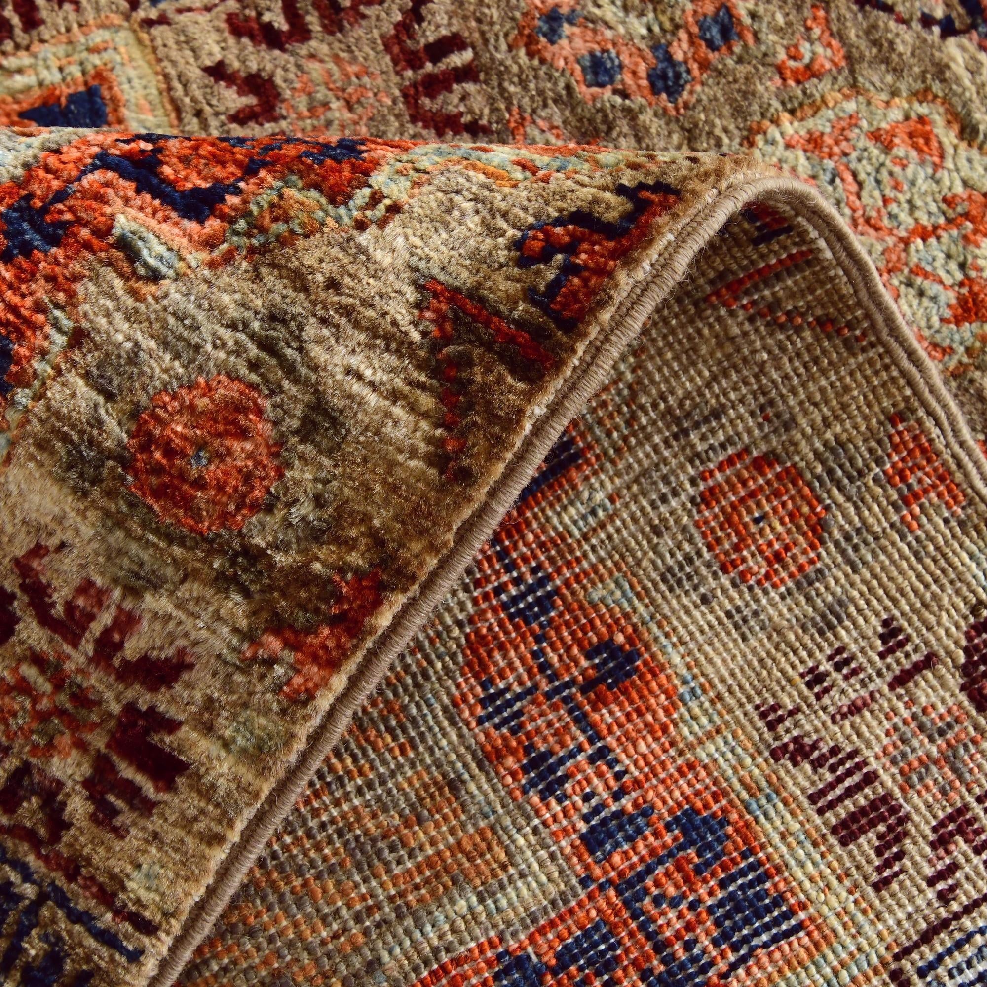 1' 11 x 2' 11 Hand Knotted Mamluk Ziegler Rug