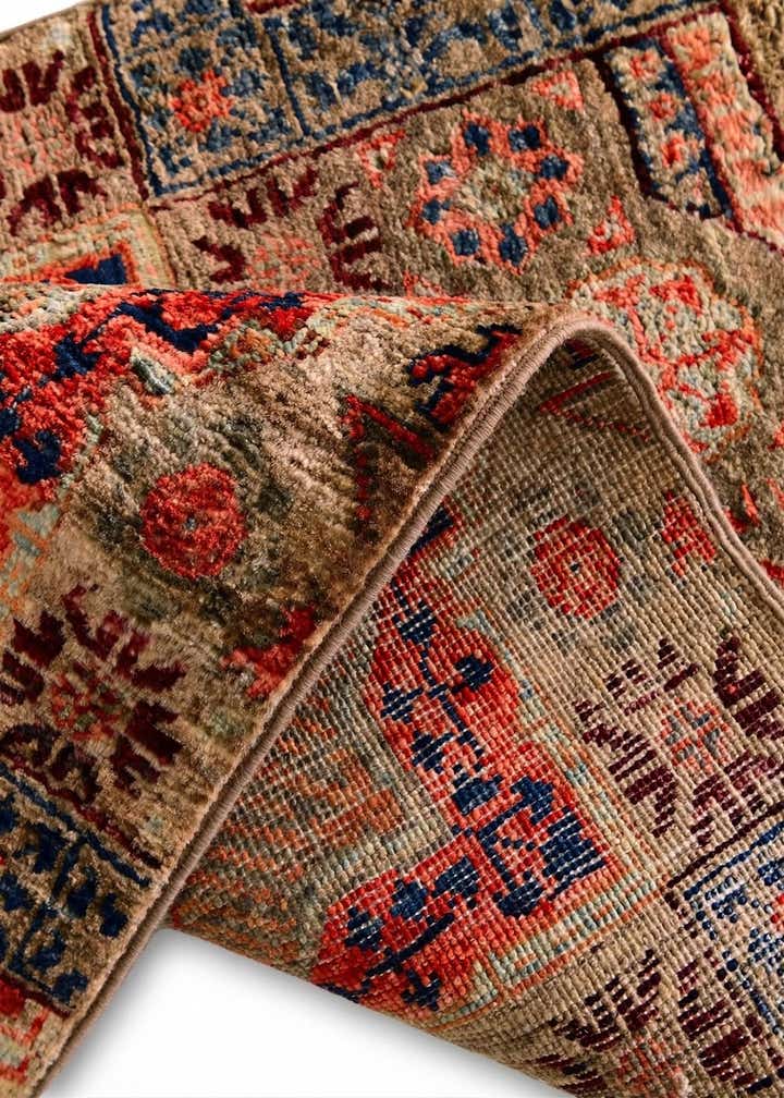 1' 11 x 2' 11 Hand Knotted Mamluk Ziegler Rug