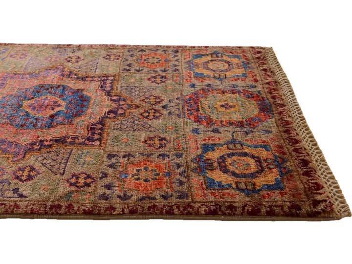 2' x 3' 2 Hand Knotted Mamluk Ziegler Rug