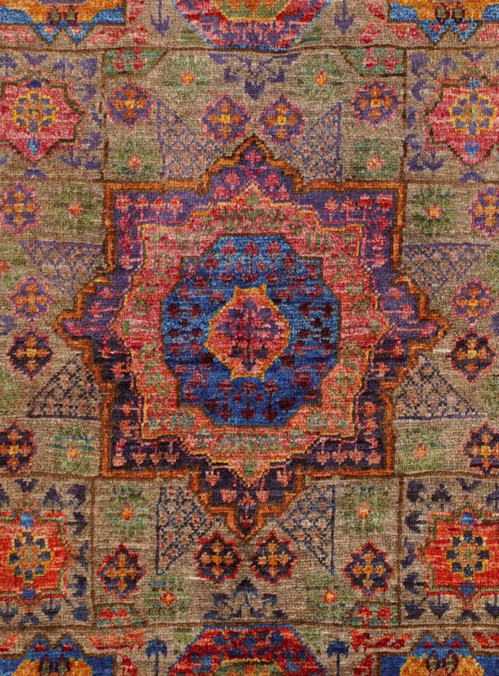 2' x 3' 2 Hand Knotted Mamluk Ziegler Rug