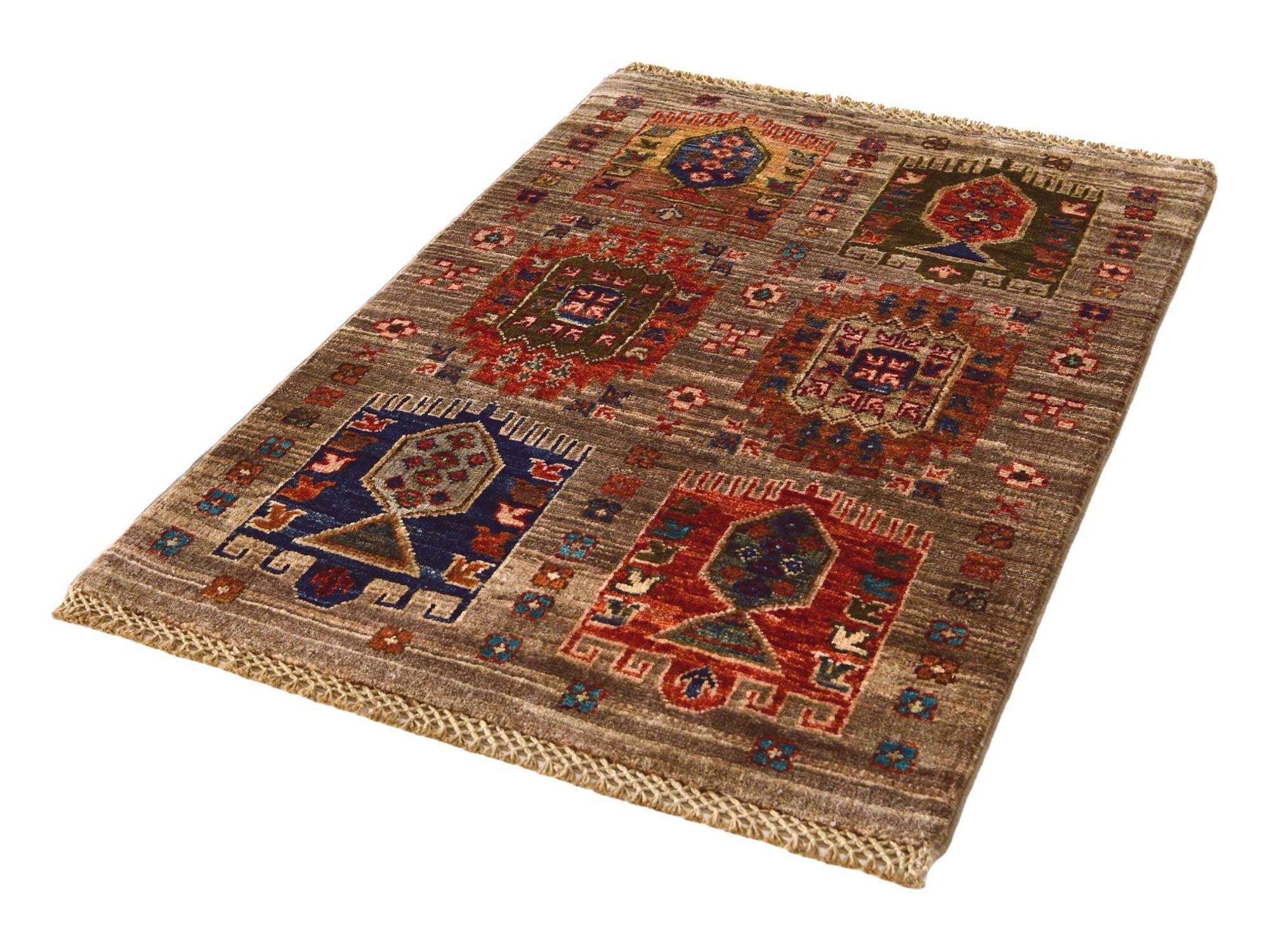 2' x 3' 1 Hand Knotted Mamluk Ziegler Rug