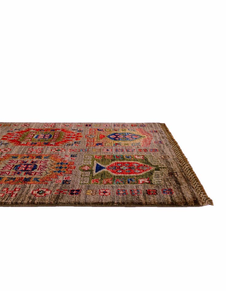 Detail image of 2' x 3' 1 Hand Knotted Mamluk Ziegler Rug