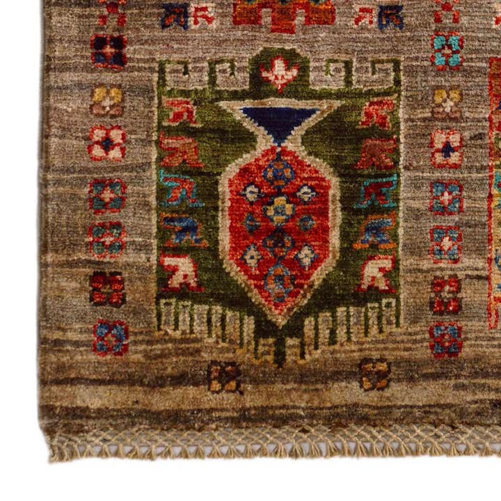 2' x 3' 1 Hand Knotted Mamluk Ziegler Rug