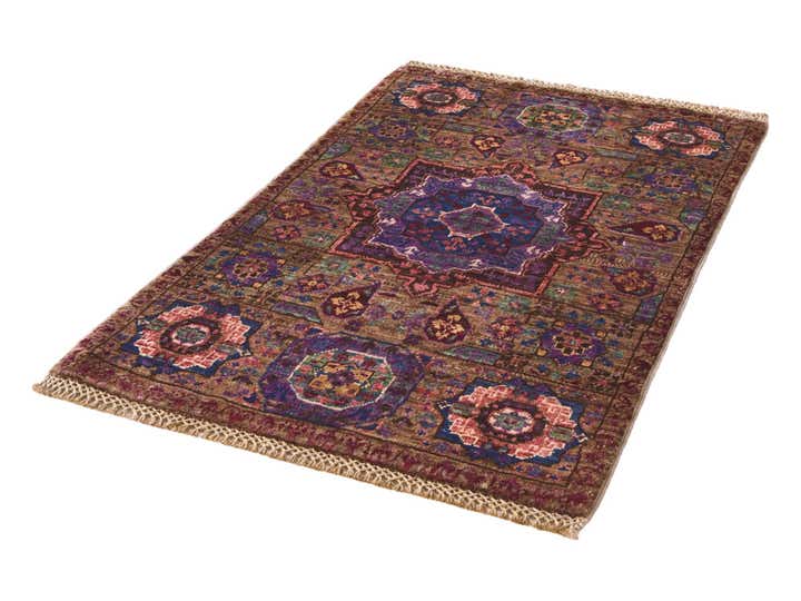 2' x 3' 2 Hand Knotted Mamluk Ziegler Rug