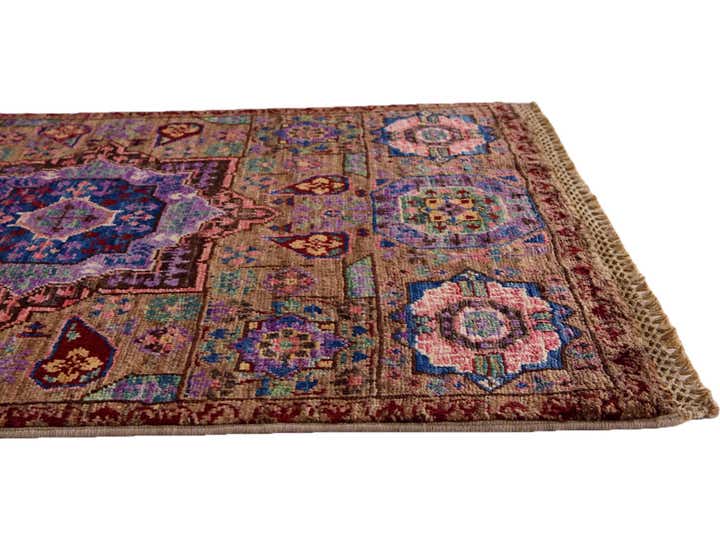 2' x 3' 2 Hand Knotted Mamluk Ziegler Rug