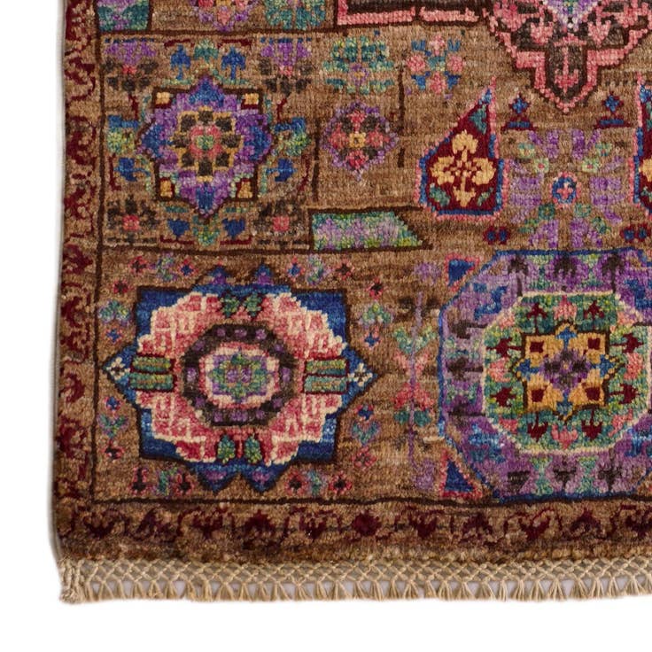 Detail image of 2' x 3' 2 Hand Knotted Mamluk Ziegler Rug