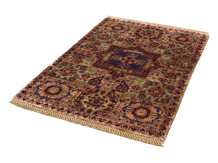 2' x 3' 1 Hand Knotted Mamluk Ziegler Rug