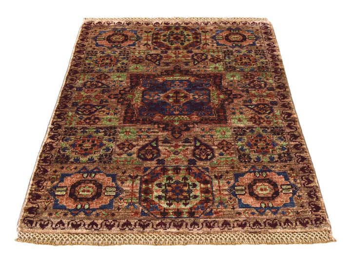 2' x 3' 1 Hand Knotted Mamluk Ziegler Rug