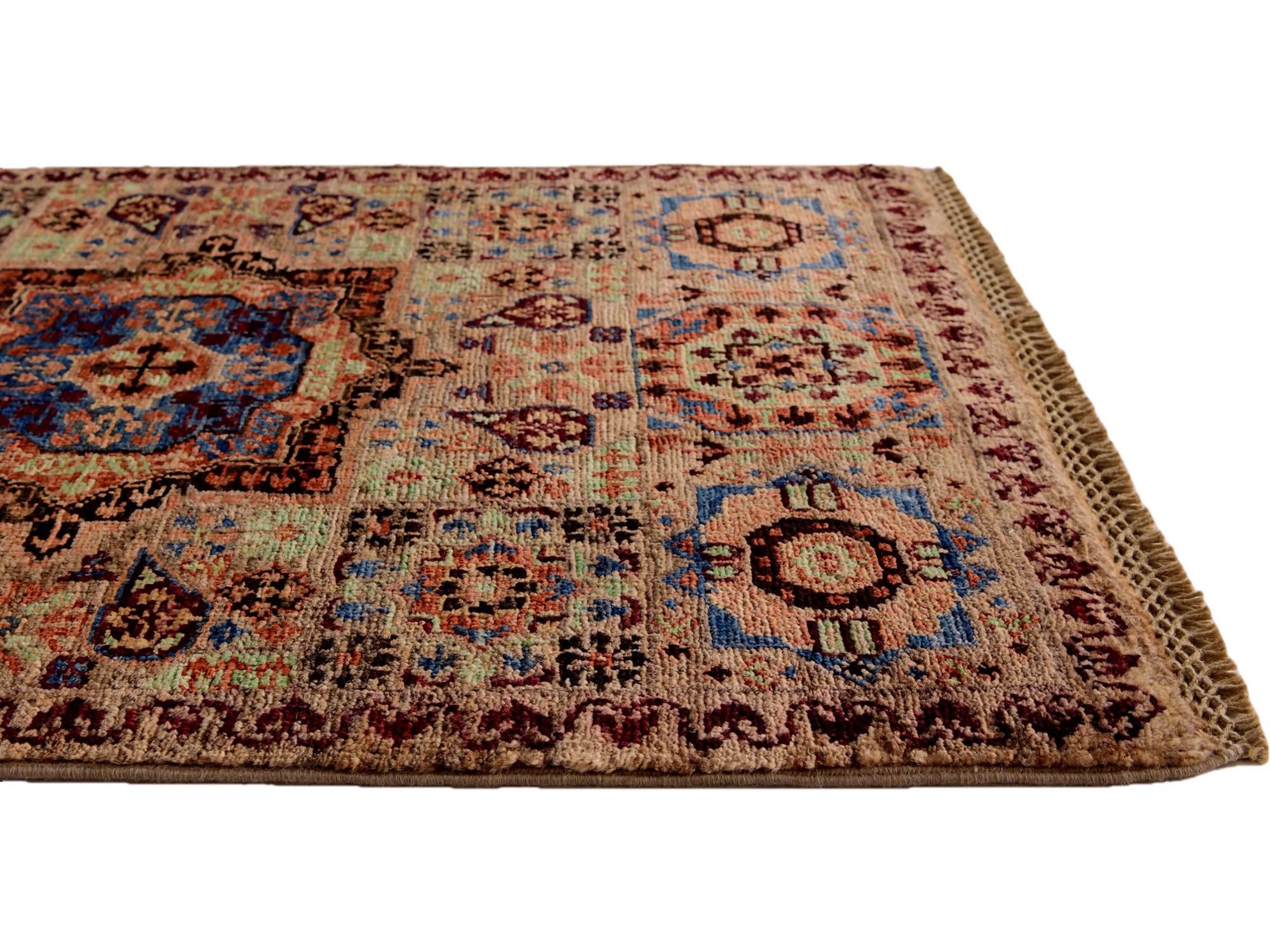 2' x 3' 1 Hand Knotted Mamluk Ziegler Rug