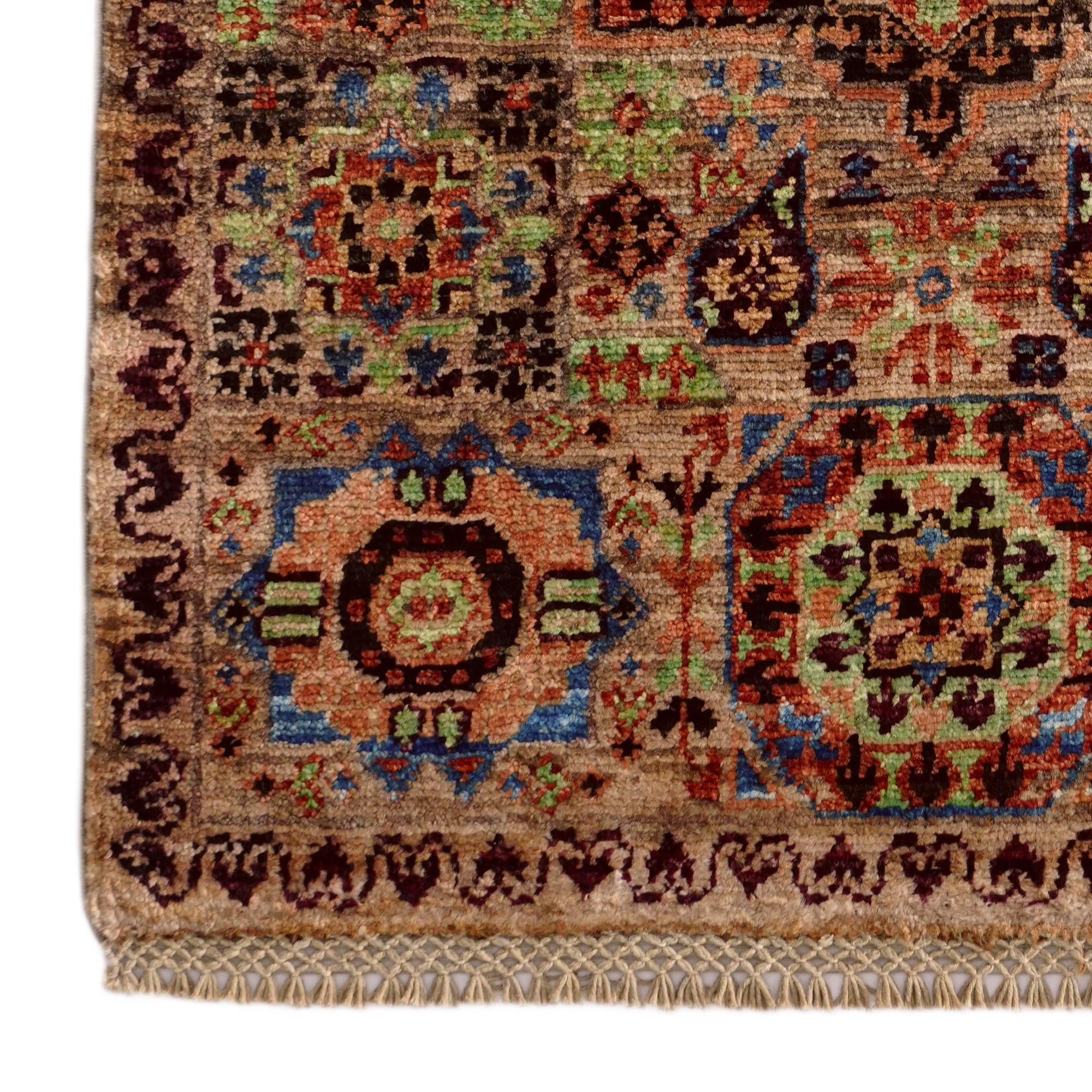 2' x 3' 1 Hand Knotted Mamluk Ziegler Rug