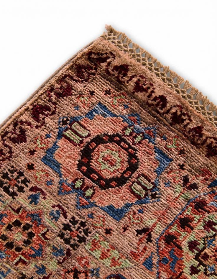 Detail image of 2' x 3' 1 Hand Knotted Mamluk Ziegler Rug