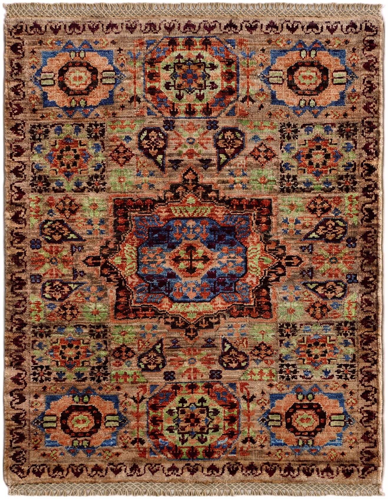 2' x 3' 1 Hand Knotted Mamluk Ziegler Rug