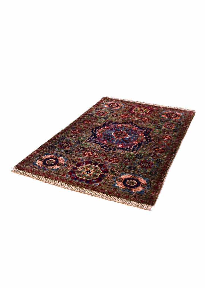 2' x 3' Hand Knotted Mamluk Ziegler Rug