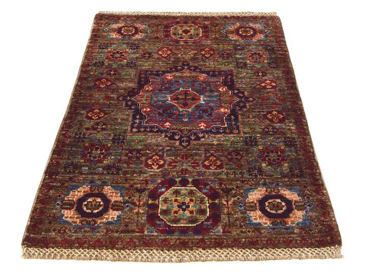 2' x 3' Hand Knotted Mamluk Ziegler Rug