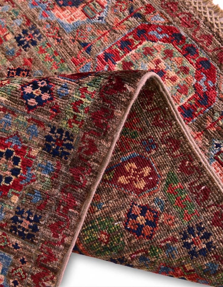 Detail image of 2' x 3' Hand Knotted Mamluk Ziegler Rug