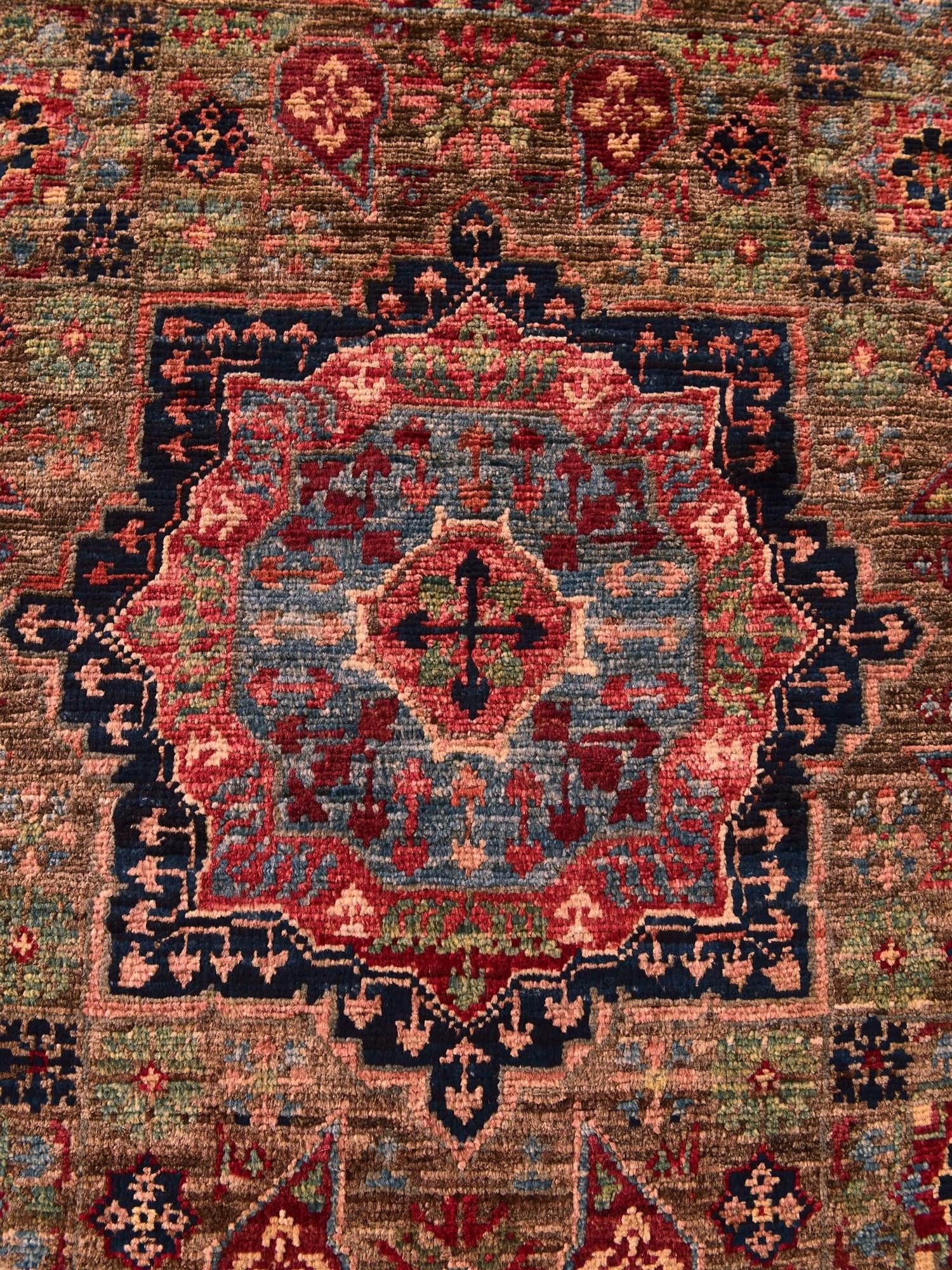 2' x 3' Hand Knotted Mamluk Ziegler Rug