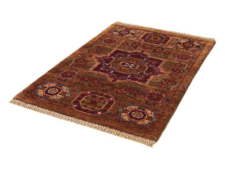 Detail image of 2' 1 x 3' 2 Hand Knotted Mamluk Ziegler Rug